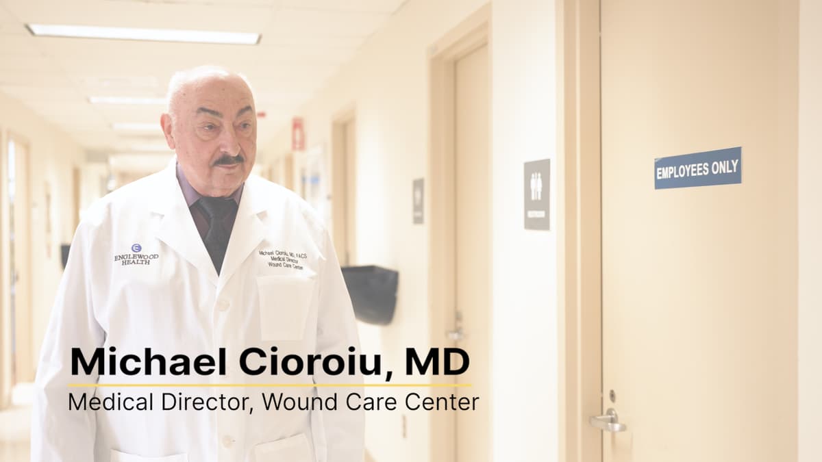 Empiece vídeo: Dr. Michael Cioroiu – Wound Care